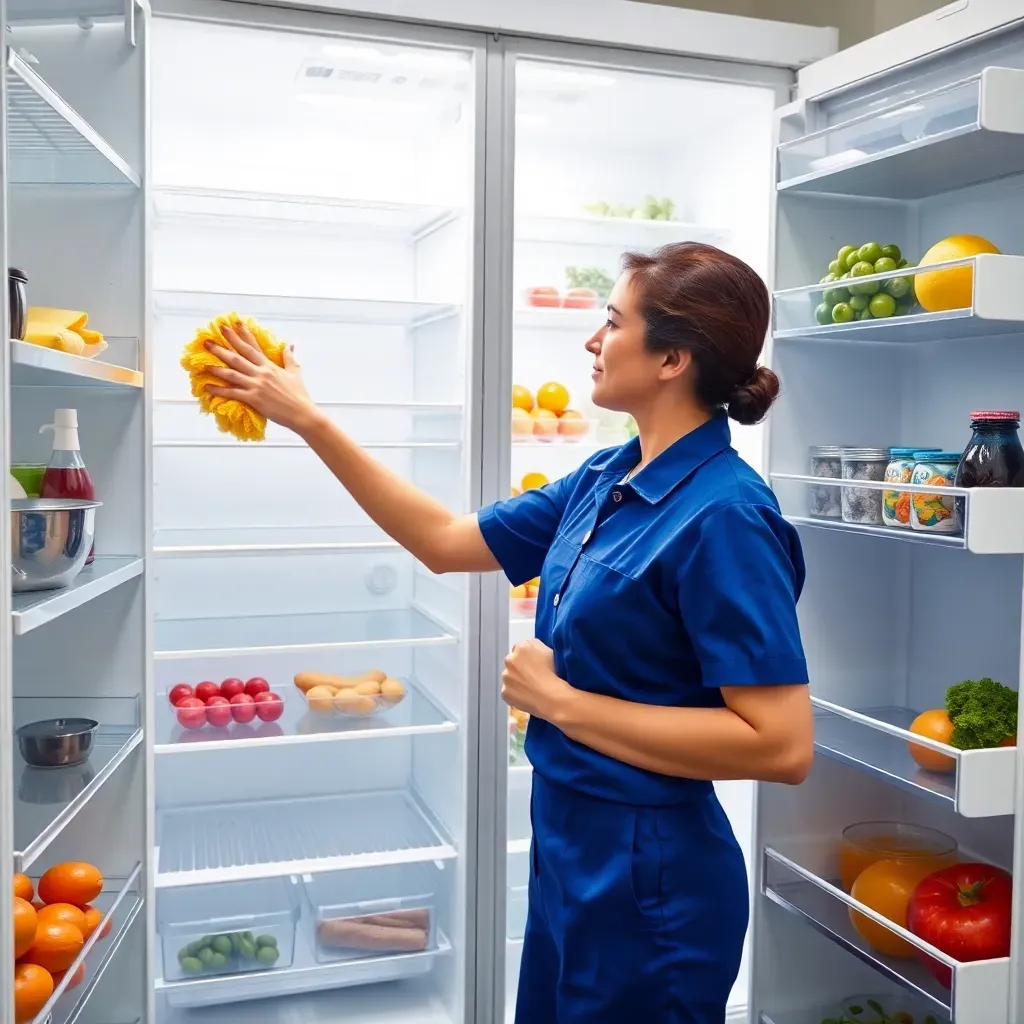 Fridge & Freezer Cleaning by Oven Cleaner Glasgow in Glasgow